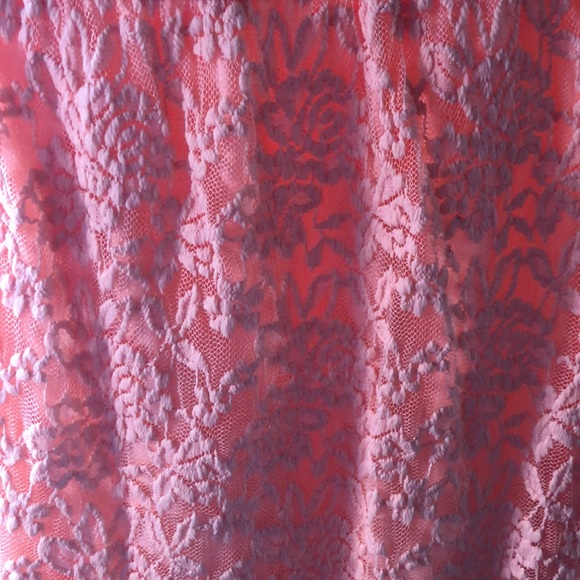 Pink Strapless Floral Summer Dress - Picture 2 of 4